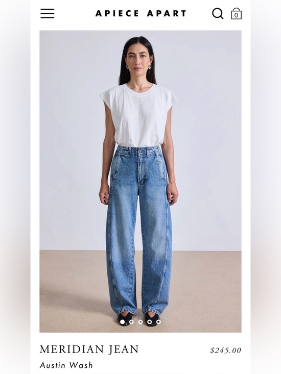 Apiece Apart Denim - NWT Apiece Apart Meridian jeans